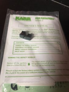 Karr Security Features