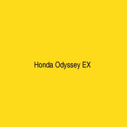 Honda Odyssey EX