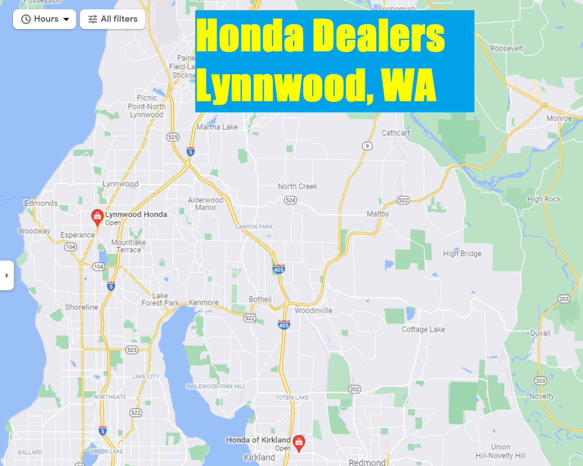 Honda dealers near Lynnwood WA