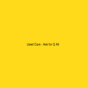 Used Cars - Ask for Q Ali