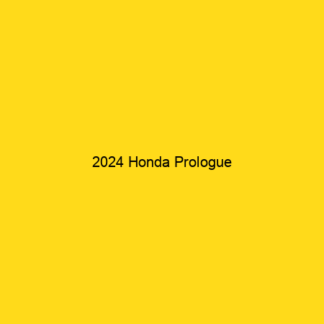 Honda Prologue 2024 Honda Prologue