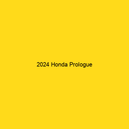2024 Honda Prologue