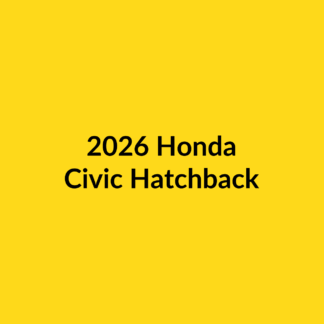 2026 Civic Hatchback