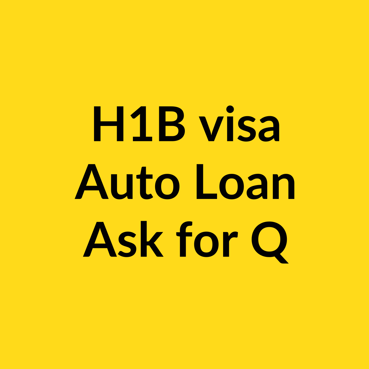 Drive Your Dream Car with an H1B Visa Auto Loan