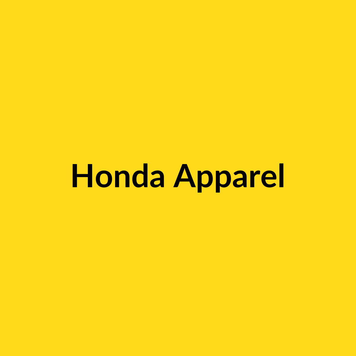 Honda Apparel